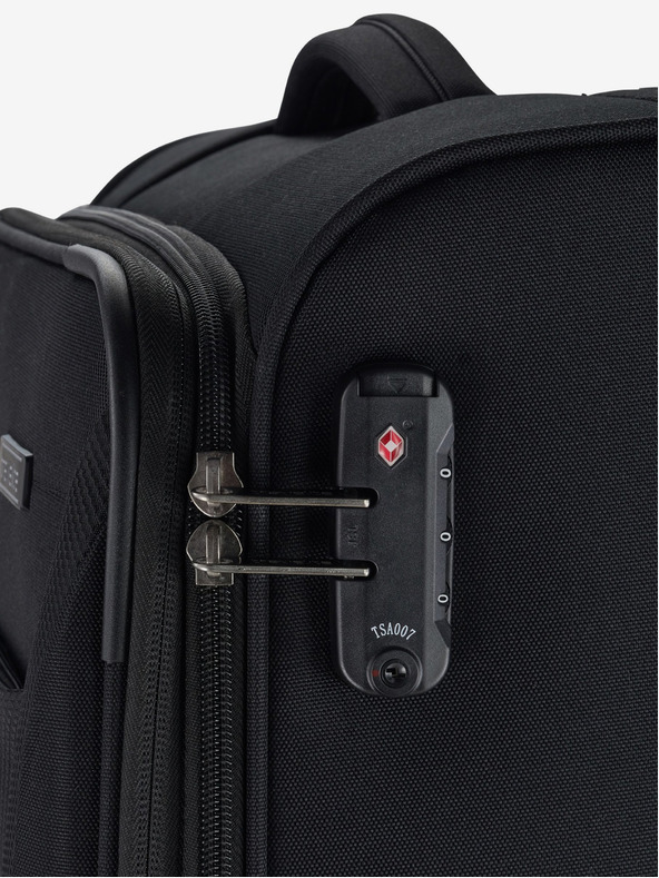 Travelite Dreier-Set Travelite Chios S,M,L Schwarz Reisekoffer