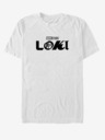 ZOOT.Fan Weißes Unisex-T-Shirt ZOOT.Fan Marvel Loki Logo