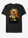 ZOOT.Fan Schwarzes Unisex-T-Shirt ZOOT.Fan Marvel Loki Smile Poster