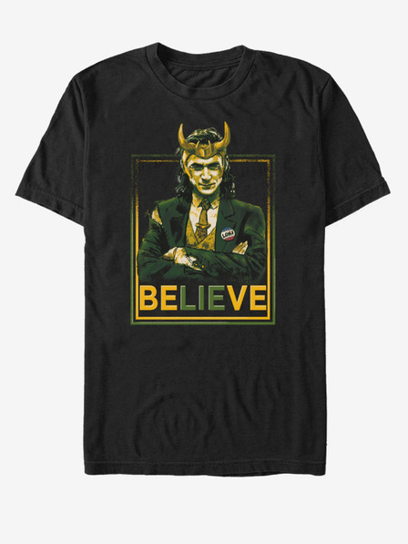 ZOOT.Fan Schwarzes Unisex-T-Shirt ZOOT.Fan Marvel Politisches Motiv