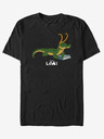 ZOOT.Fan Schwarzes Unisex-T-Shirt ZOOT.Fan Marvel Gator Loki Hero