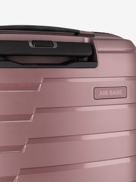 Travelite Pink Travelite Air Base 4w S Fronttasche Reisekoffer