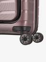 Travelite Pink Travelite Air Base 4w S Fronttasche Reisekoffer