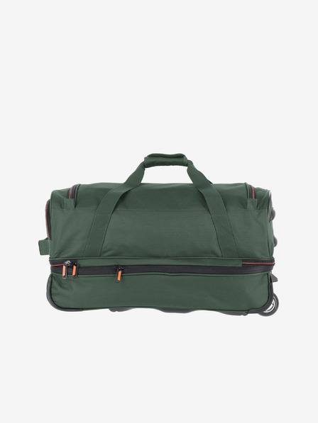 Travelite Dunkelgrüne Travelite Basics Seesack mit Rädern S