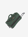 Travelite Dunkelgrüne Travelite Basics Seesack mit Rädern S