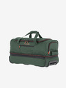 Travelite Dunkelgrüne Travelite Basics Seesack mit Rädern S