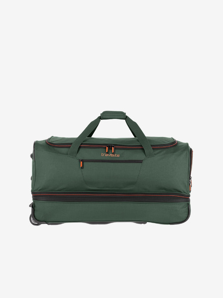 Travelite Dunkelgrüne Travelite Basics Seesack auf Rädern L