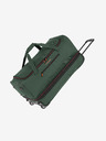 Travelite Dunkelgrüne Travelite Basics Seesack auf Rädern L