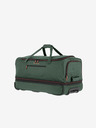 Travelite Dunkelgrüne Travelite Basics Seesack auf Rädern L
