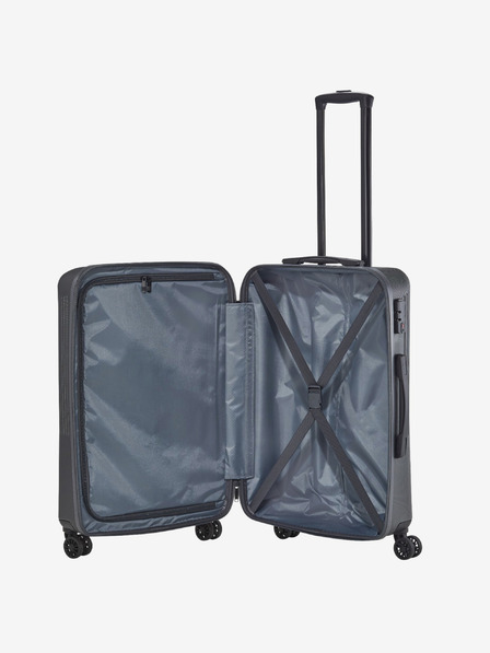 Travelite Dreier-Set Travelite Bali dunkelgraue Reisetaschen S,M,L