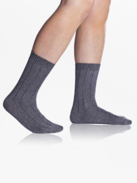 Bellinda Dunkelgraue unisex Bellinda BAMBUS CASUAL UNISEX SOCKS