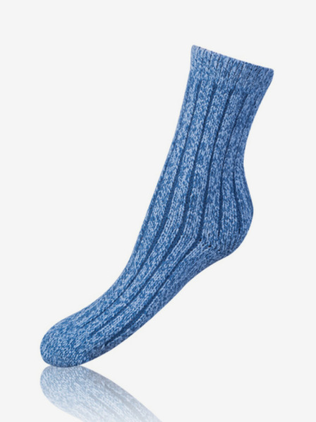 Bellinda Blaue Bellinda Damen SUPER SOFT SOCKS