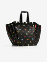Reisenthel Schwarze Unisex-Polka-Dot-Einkaufstasche Reisenthel Easyshoppingbag