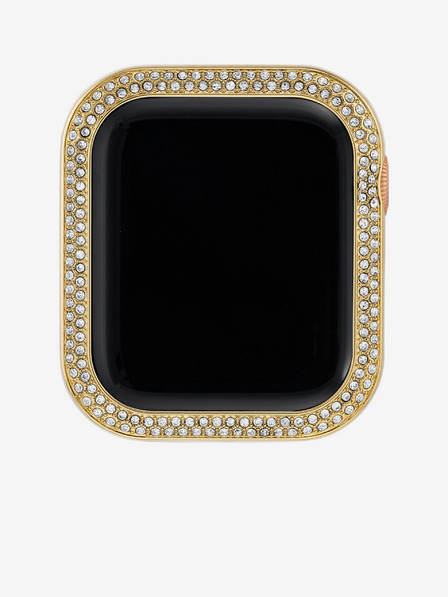 Anne Klein Lünette für Apple Watch 40mm mit goldfarbenen Kristallen Anne Klein