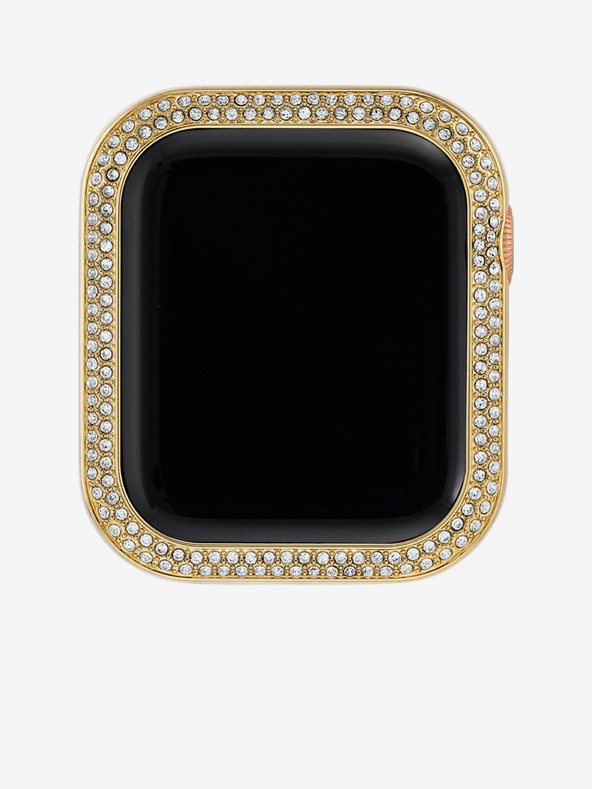 Anne Klein Lünette für Apple Watch 40mm mit goldfarbenen Kristallen Anne Klein