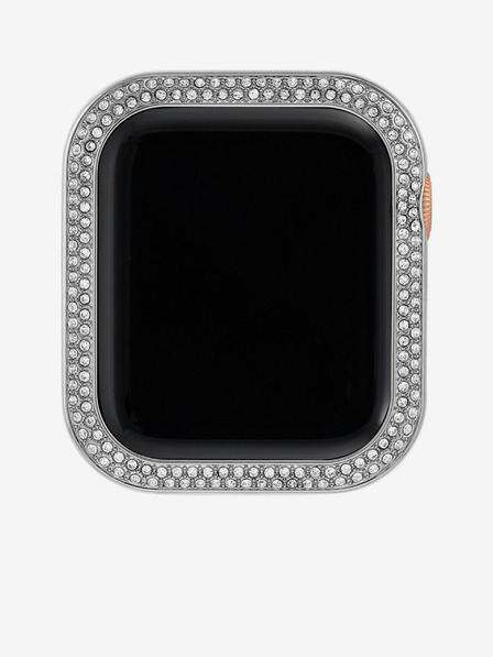 Anne Klein Lünette für Apple Watch 40mm mit Kristallen in Silber Anne Klein