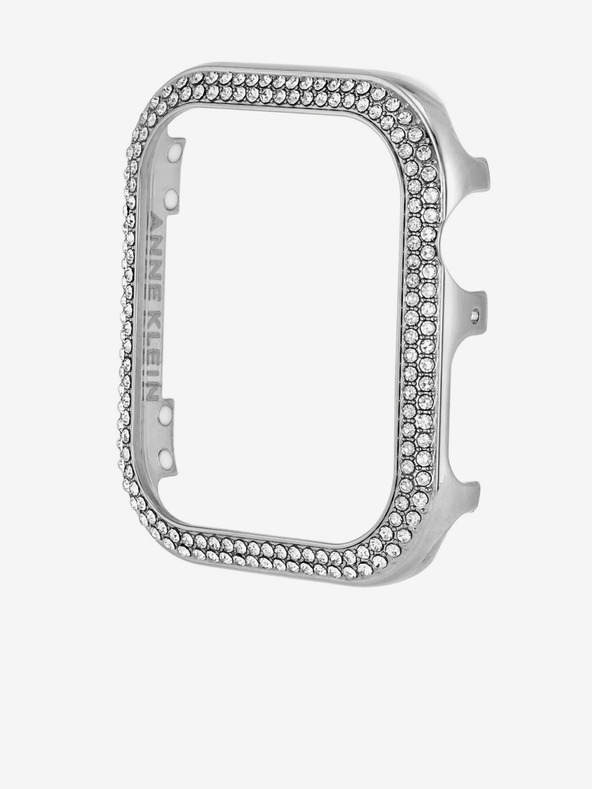 Anne Klein Lünette für Apple Watch 40mm mit Kristallen in Silber Anne Klein