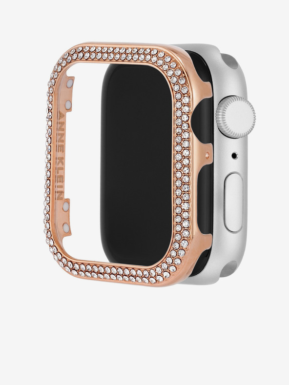 Anne Klein Lünette für Apple Watch mit Kristallen in Roségold Anne Klein