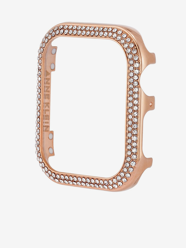 Anne Klein Lünette für Apple Watch mit Kristallen in Roségold Anne Klein