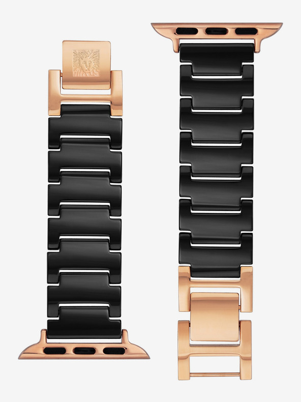 Anne Klein Schwarzes Armband für Apple Watch Anne Klein