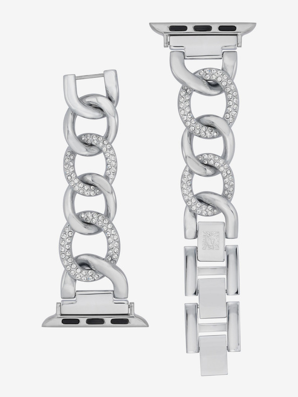 Anne Klein Armband für Apple Watch 38/40/41mm in silber Anne Klein