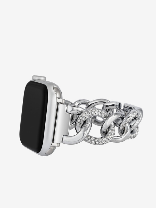 Anne Klein Armband für Apple Watch 42/44/45/ultra 49mm in silber Anne Klein