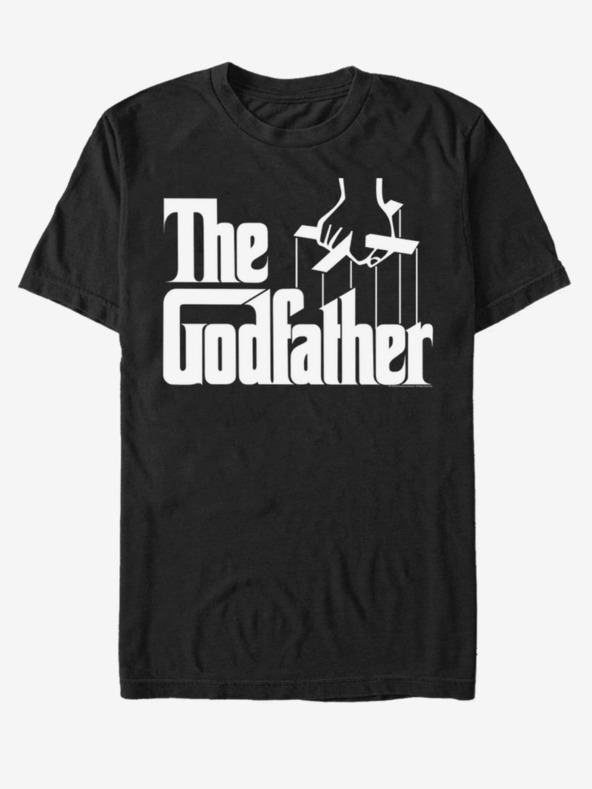 ZOOT.Fan Schwarzes Unisex-T-Shirt ZOOT.Fan Paramount Godfather Logo