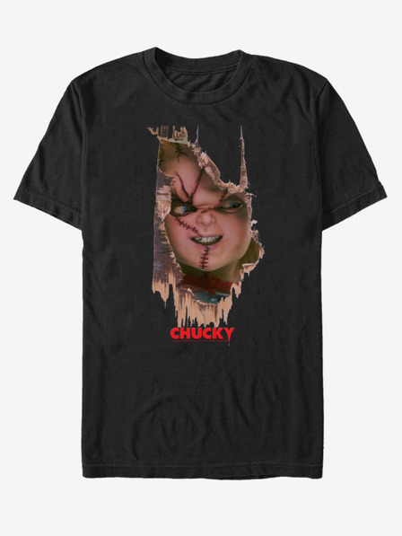 ZOOT.Fan Schwarzes Unisex-T-Shirt ZOOT.Fan NBCU ITS CHUCKY