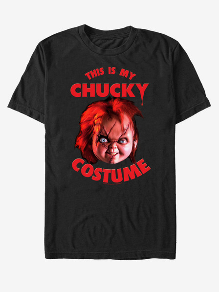 ZOOT.Fan Schwarzes Unisex-T-Shirt ZOOT.Fan NBCU Chucky Kostüm
