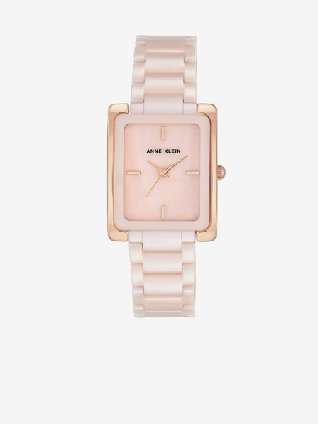 Anne Klein Hellrosa Damenuhr Anne Klein