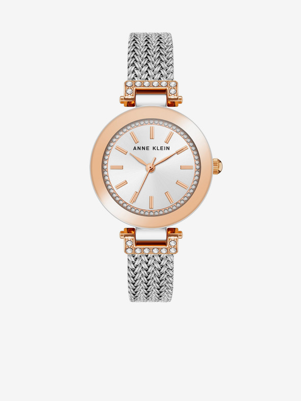 Anne Klein Silberne Damenuhr Anne Klein