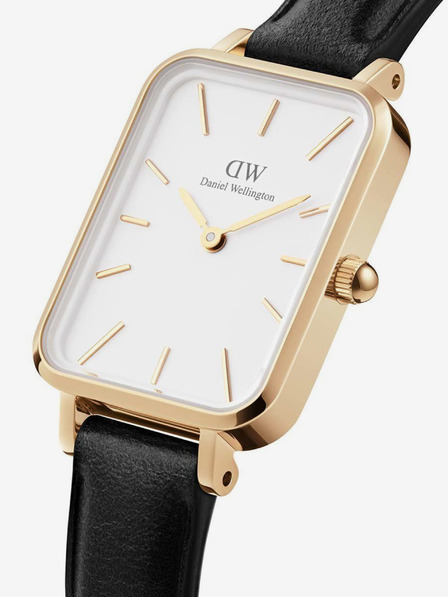 Daniel Wellington Schwarze Damenuhr Daniel Wellington Quadro