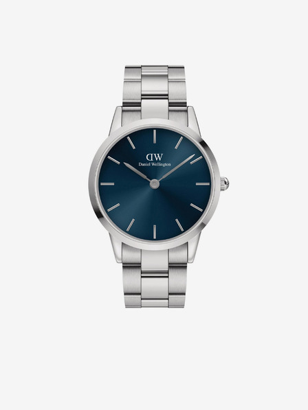 Daniel Wellington Herrenuhr Daniel Wellington Iconic Link Silber