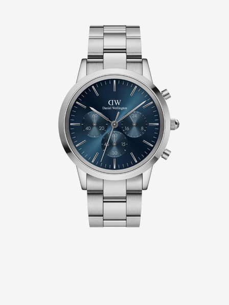 Daniel Wellington Herrenuhr Daniel Wellington Iconic silber DW00100644