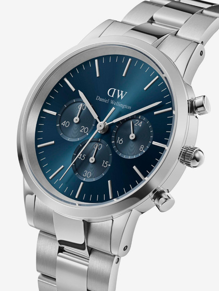 Daniel Wellington Herrenuhr Daniel Wellington Iconic silber DW00100644