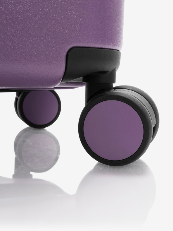 Heys Violett Reisekoffer Heys Zen L Violett