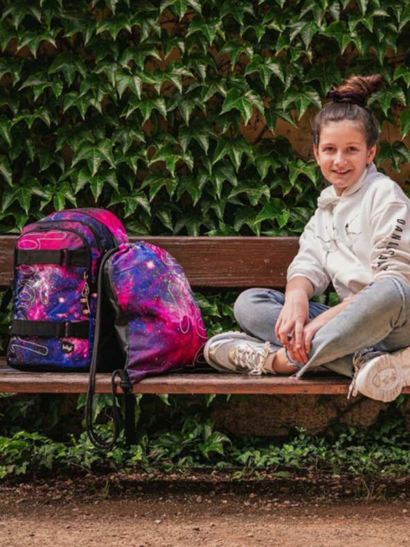 BAAGL  Lila Skate Galaxie Tasche Baagl