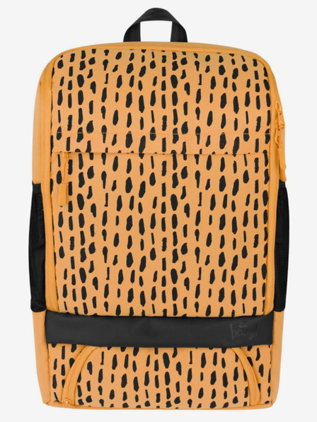 BAAGL  Gelber City-Rucksack rpet senf Baagl