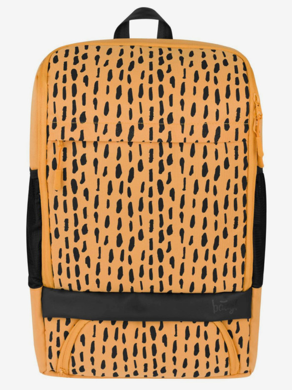 BAAGL  Gelber City-Rucksack rpet senf Baagl