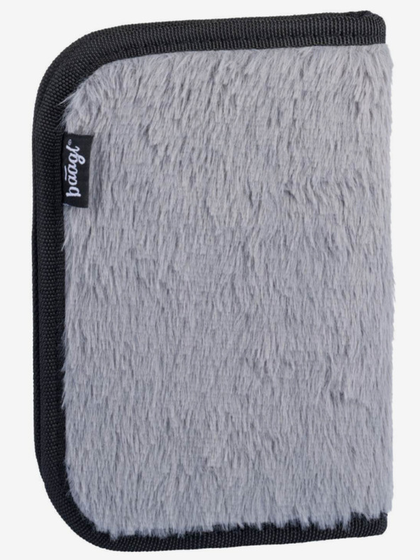 BAAGL  Graues 3er-Set zippy panda: Aktentasche, Federmäppchen, Tasche Baagl