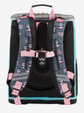 BAAGL  Graues 3er-Set zippy panda: Aktentasche, Federmäppchen, Tasche Baagl