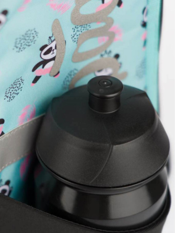 BAAGL  Graues 3er-Set zippy panda: Aktentasche, Federmäppchen, Tasche Baagl