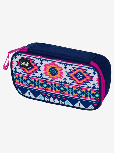 BAAGL  Blaues Schulmäppchen Boho Baagl