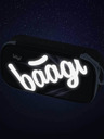 BAAGL  Schwarzes Schulmäppchen skate bluelight Baagl