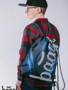 BAAGL  Schwarze Tasche skate bluelight Baagl