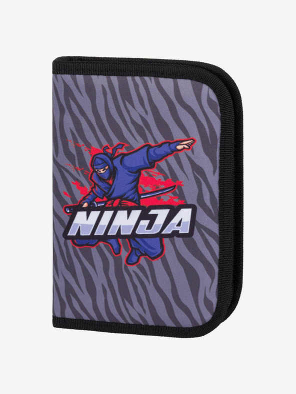BAAGL  Graues Schulmäppchen Baagl Ninja