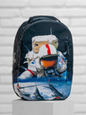 BAAGL  Schwarzer Rucksack Baagl eARTh - Cosmonaut von Caer8th