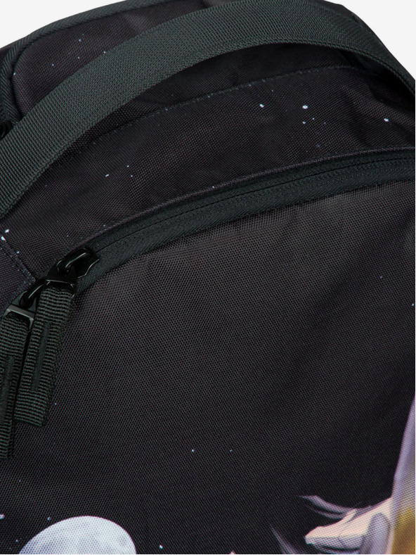 BAAGL  Schwarzer Rucksack Baagl eARTh - Kingfisher by Caer8th