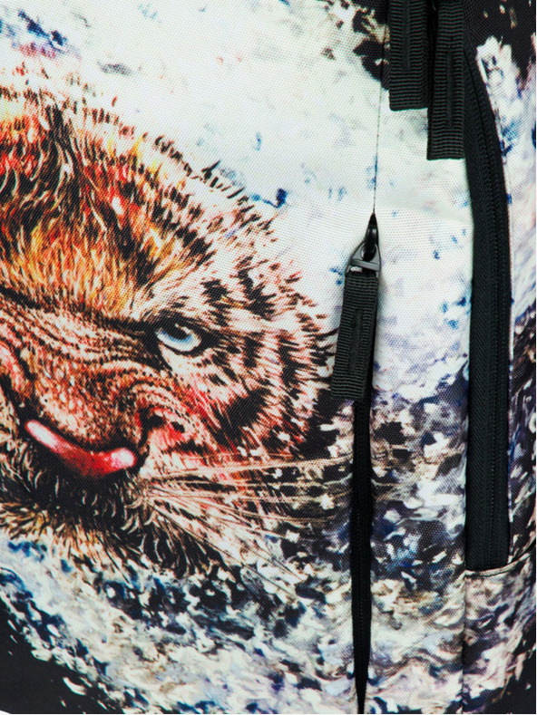 BAAGL  Schwarzer und beiger Baagl eARTh Rucksack - Tiger von Lukero