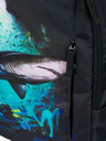 BAAGL  Schwarzer Schulrucksack Baagl eARTh - Hai von Lukero
